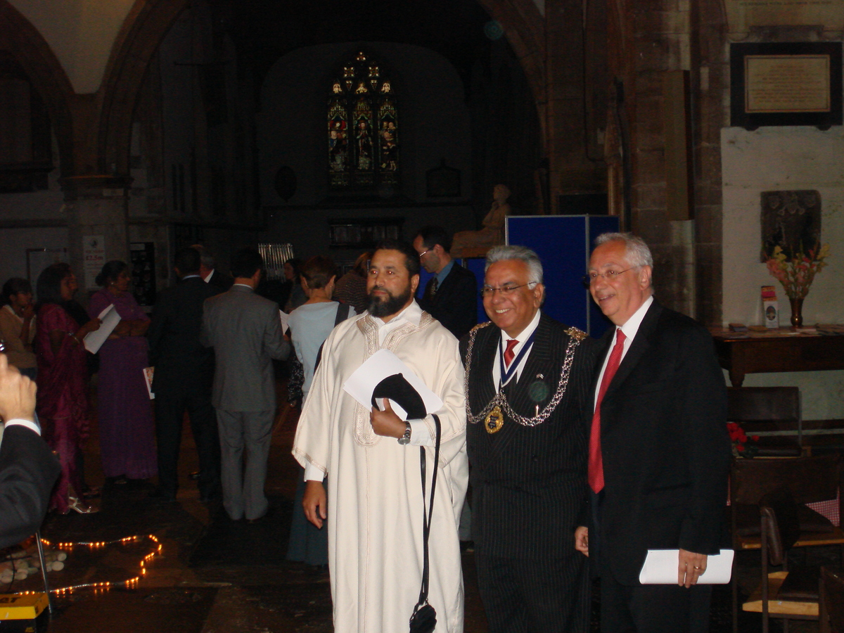 an opportunity for the Mayor to meet representatives of the faith communities